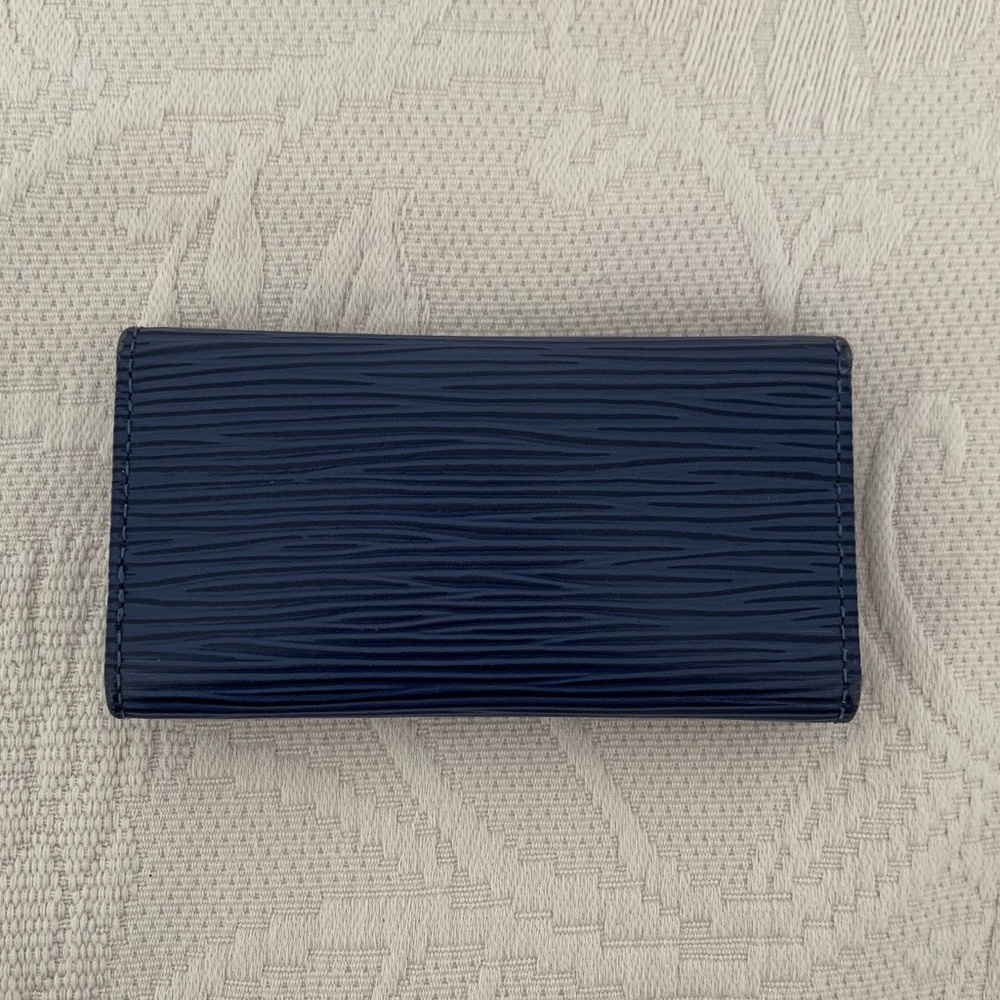Louis Vuitton Blue Epi Leather Key holder Card holder - Picture 2 of 7